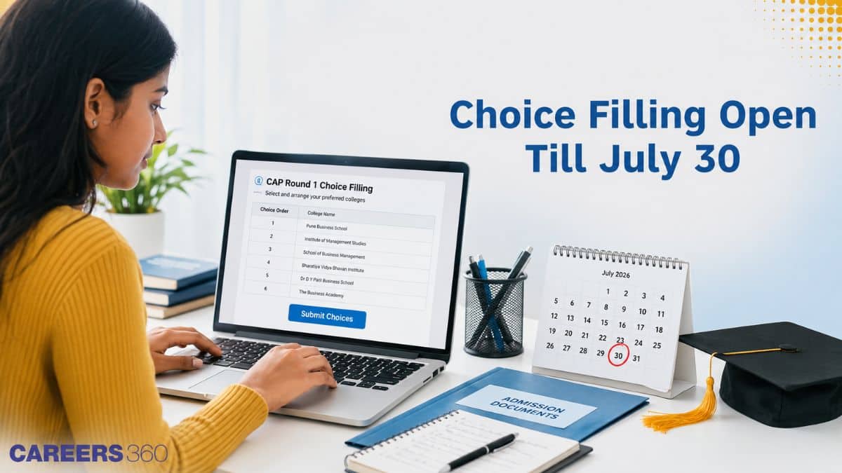 MAH MBA CET 2026 Choice Filling Link OUT @cetcell.mahacet.org.in; Last Date July 30, College Options Filling