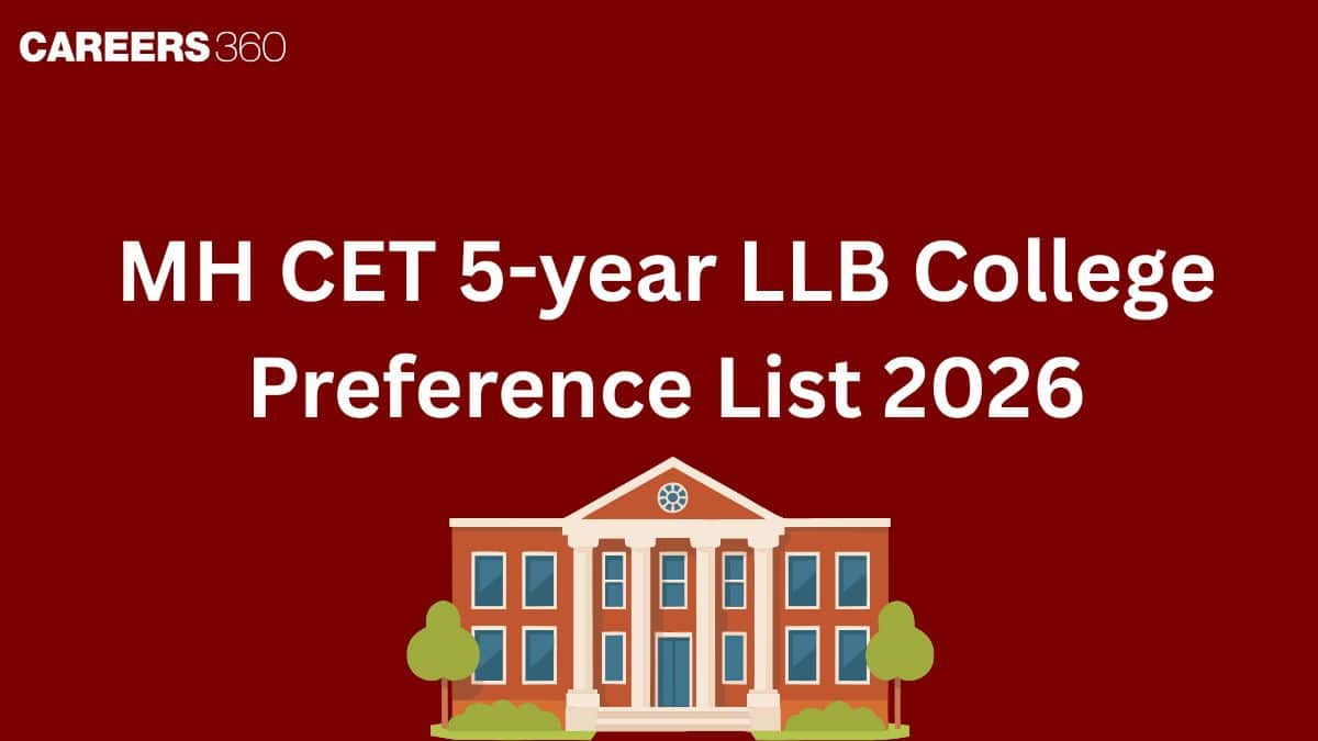 MH CET 5-year LLB College Preference List 2026