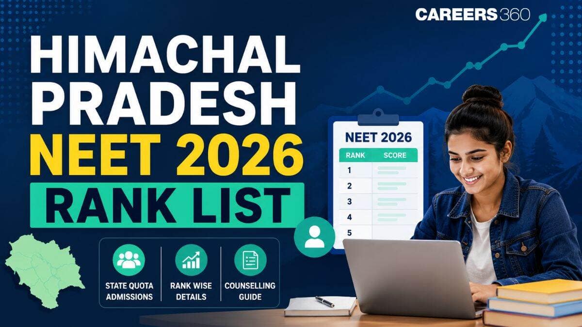 Himachal Pradesh NEET Rank List 2026 OUT: Round 3 Merit List PDF at ...