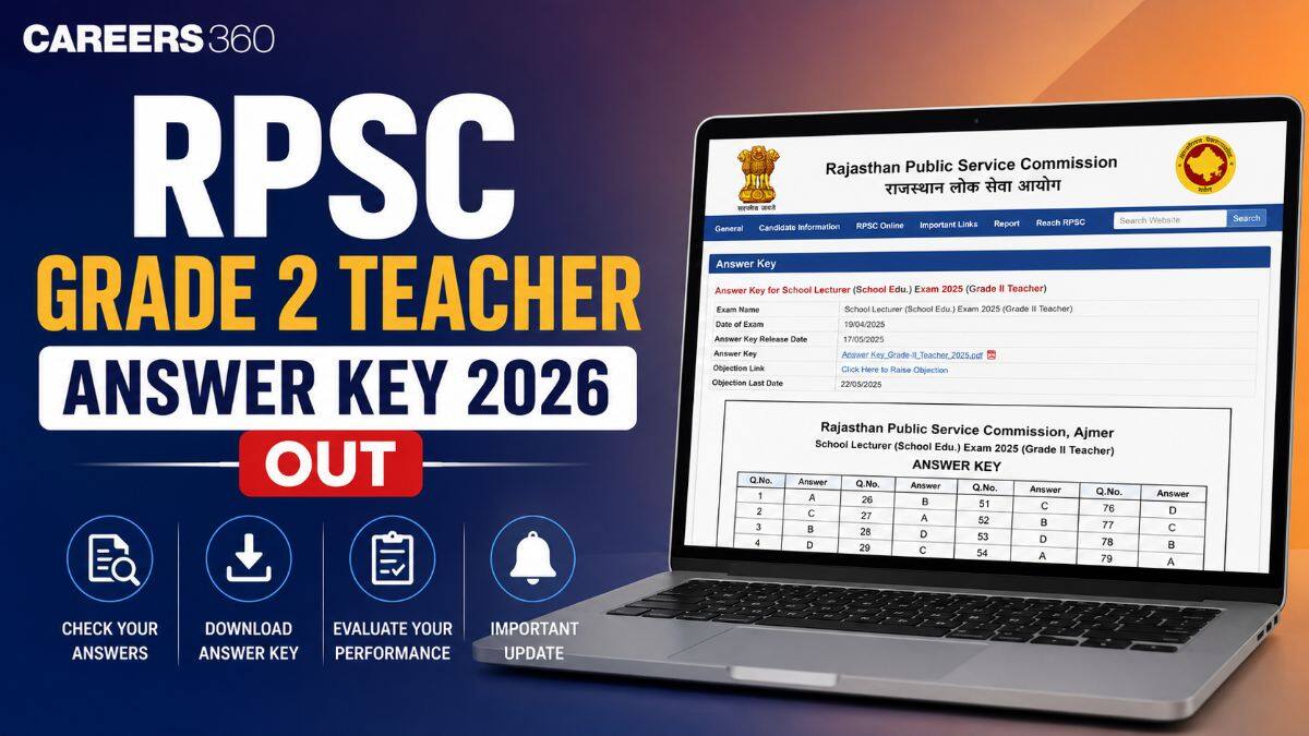 RPSC Grade 2 Teacher Answer Key 2026 Out: Download Subject-Wise PDF & Raise Objections