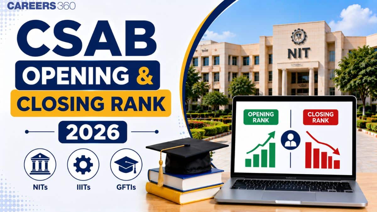 CSAB 2026 Opening & Closing Rank: Which College Can You Get?