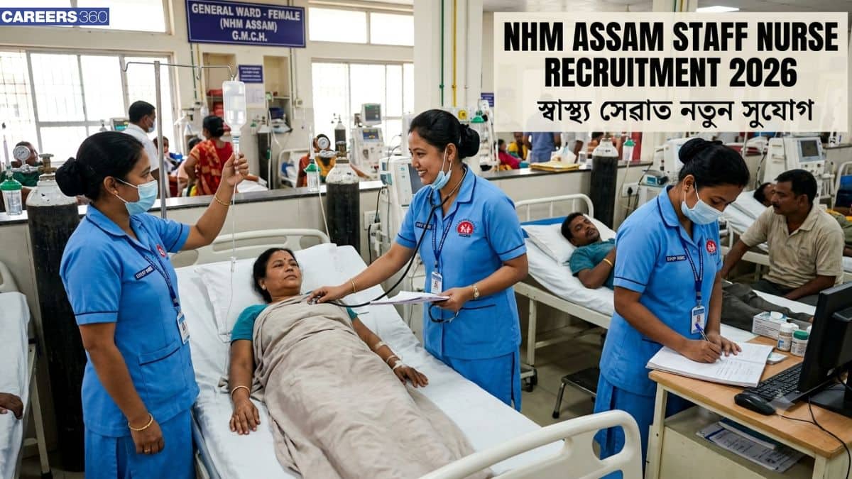 NHM Assam Staff Nurse Recruitment 2026 - Apply online at nhm.assam.gov.in