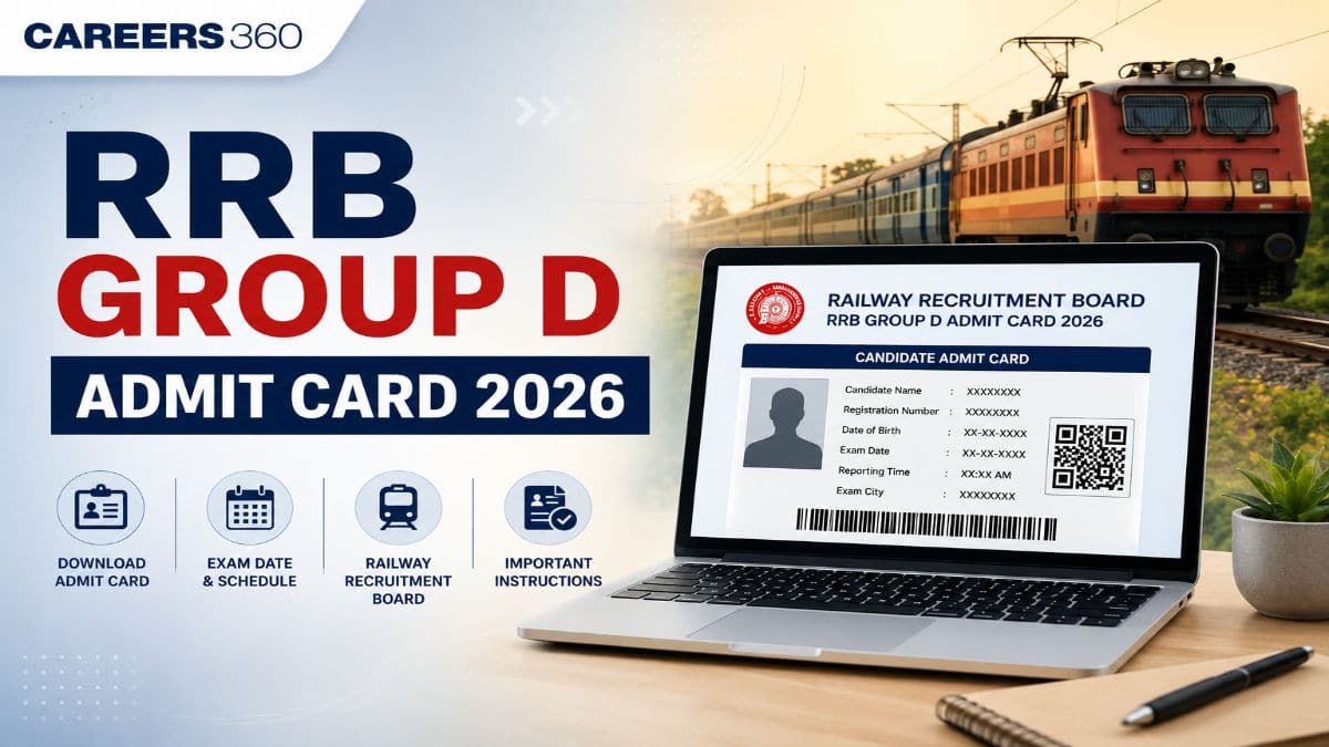 RRB Group D Admit Card 2026 Out: Download Hall Ticket, Check CBT Exam Date & Shift