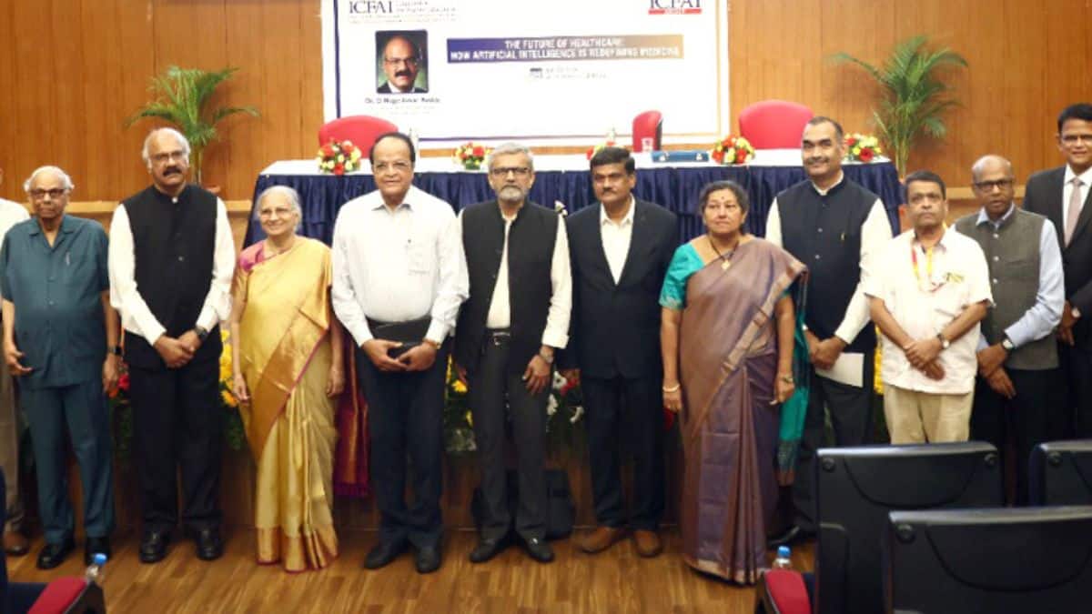 AI will support, not replace doctors: D Nageshwar Reddy (Image Credit: ICFAI Group)