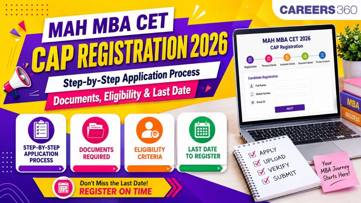 MBA CET CAP 2026 Registration Open: How to Fill Form, Documents, Last Date