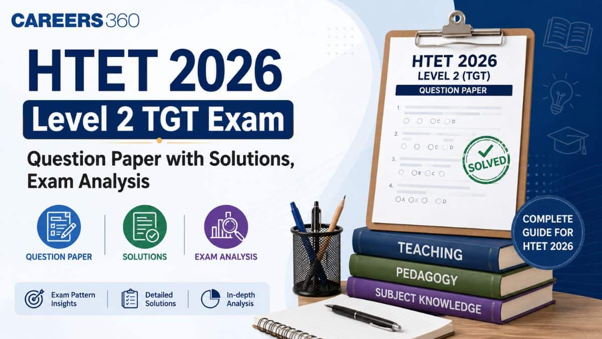 HTET 2026 Level 2 TGT Exam Question Paper with Solutions, Exam Analysis