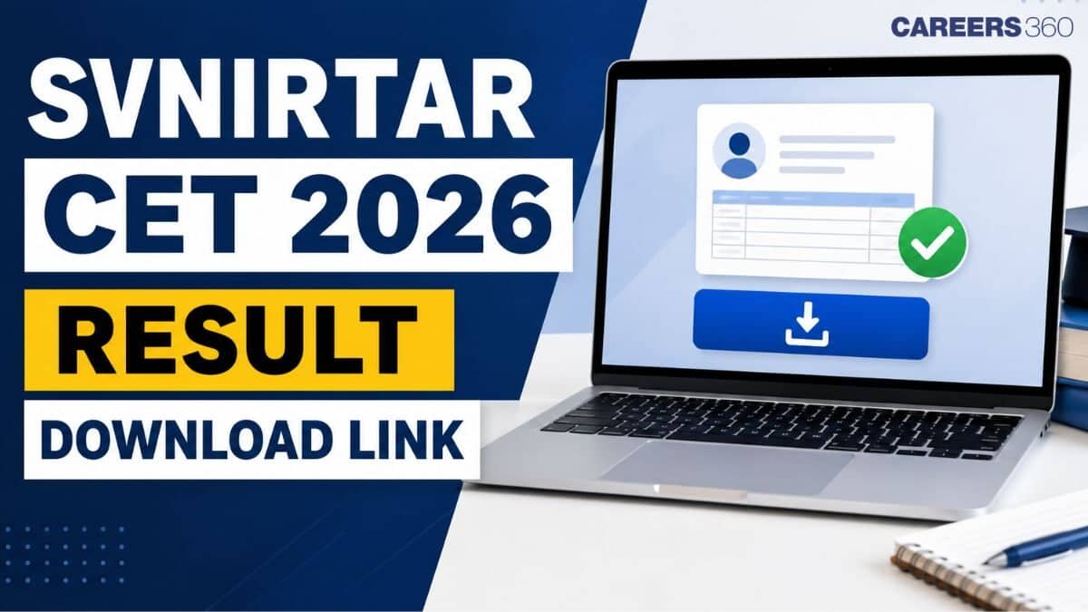 SVNIRTAR CET 2026 Result Download Link (OUT Today): Direct Download Link
