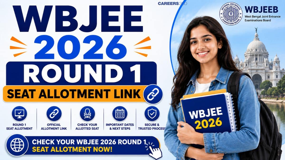 WBJEE 2026 Round 1 Seat Allotment Result Link at wbjeeb.nic.in - Live Updates
