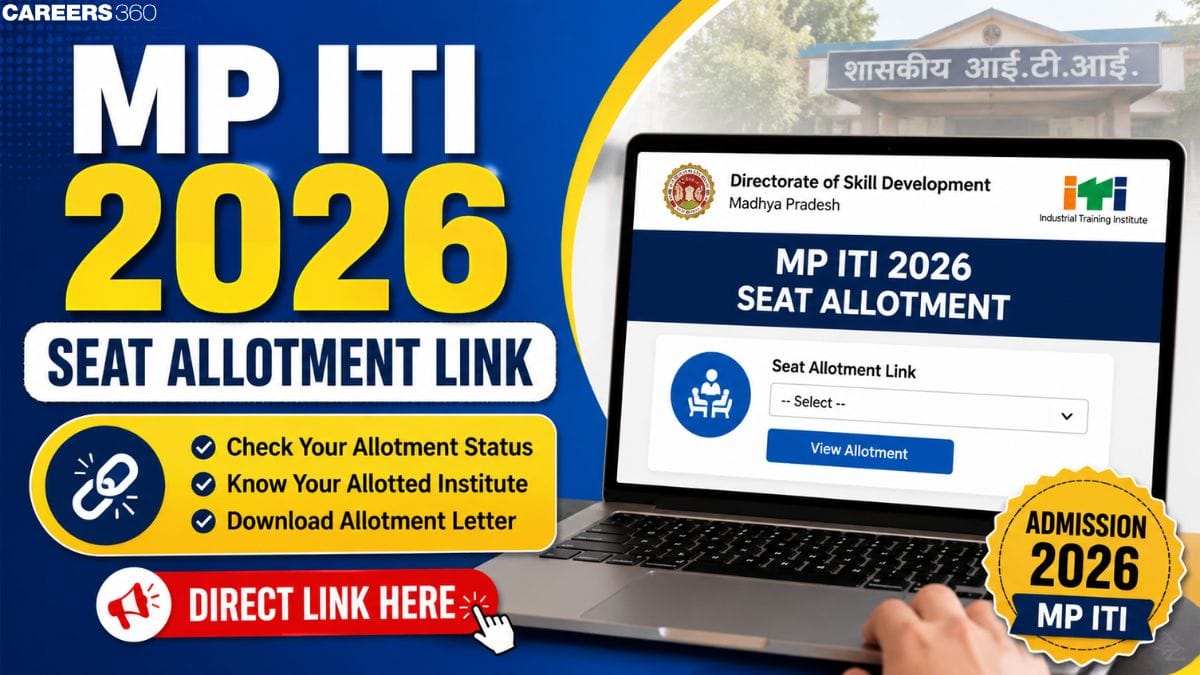 MP ITI 2026 Seat Allotment Link at mpiticounseling.co.in: How to Check Allotment Result Online