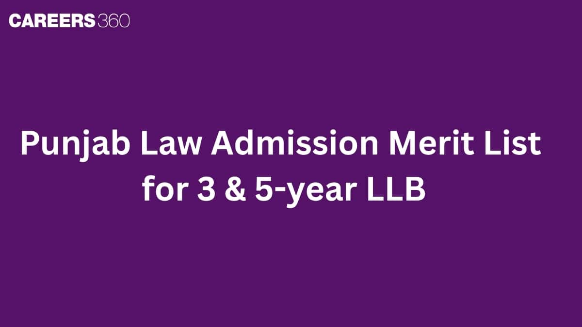 Punjab Law Admission 2026 Merit List for 3 & 5-year LLB: GNDU First Provisional Merit (Soon)