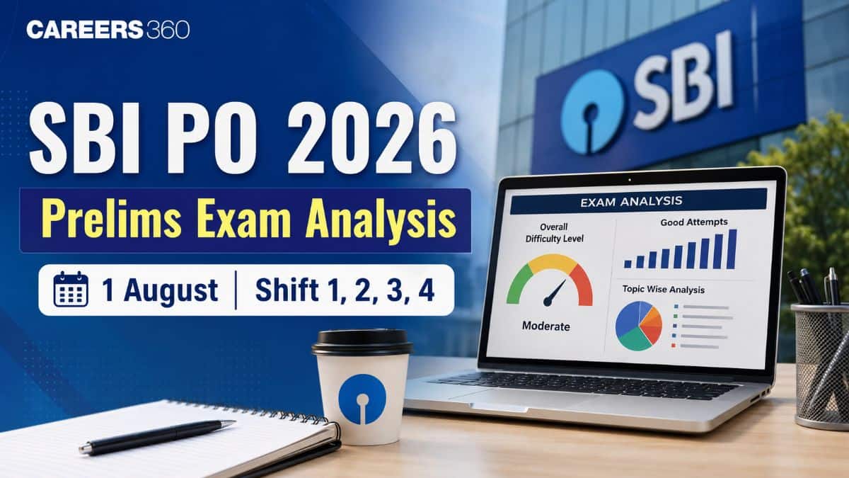 SBI PO Prelims Exam Analysis 2026 (1 August): Shift 1, 2, 3 & 4 Questions, Good Attempts & Difficulty Level