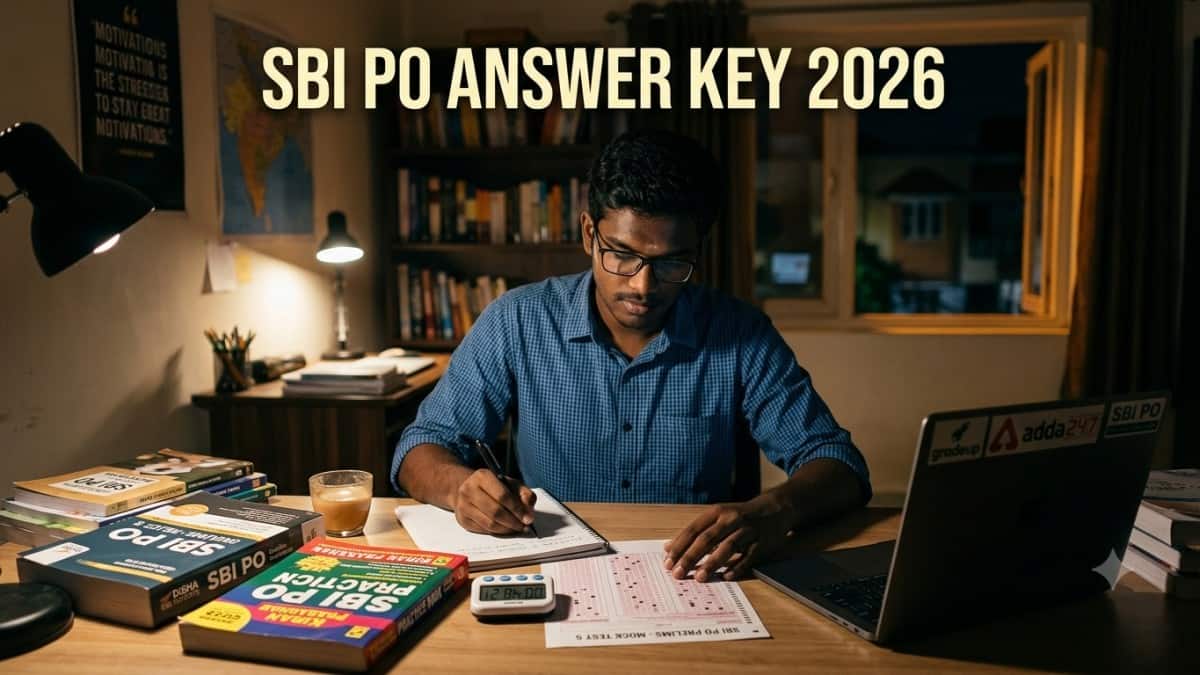SBI PO Prelims Exam Answer key 2026 - All shifts