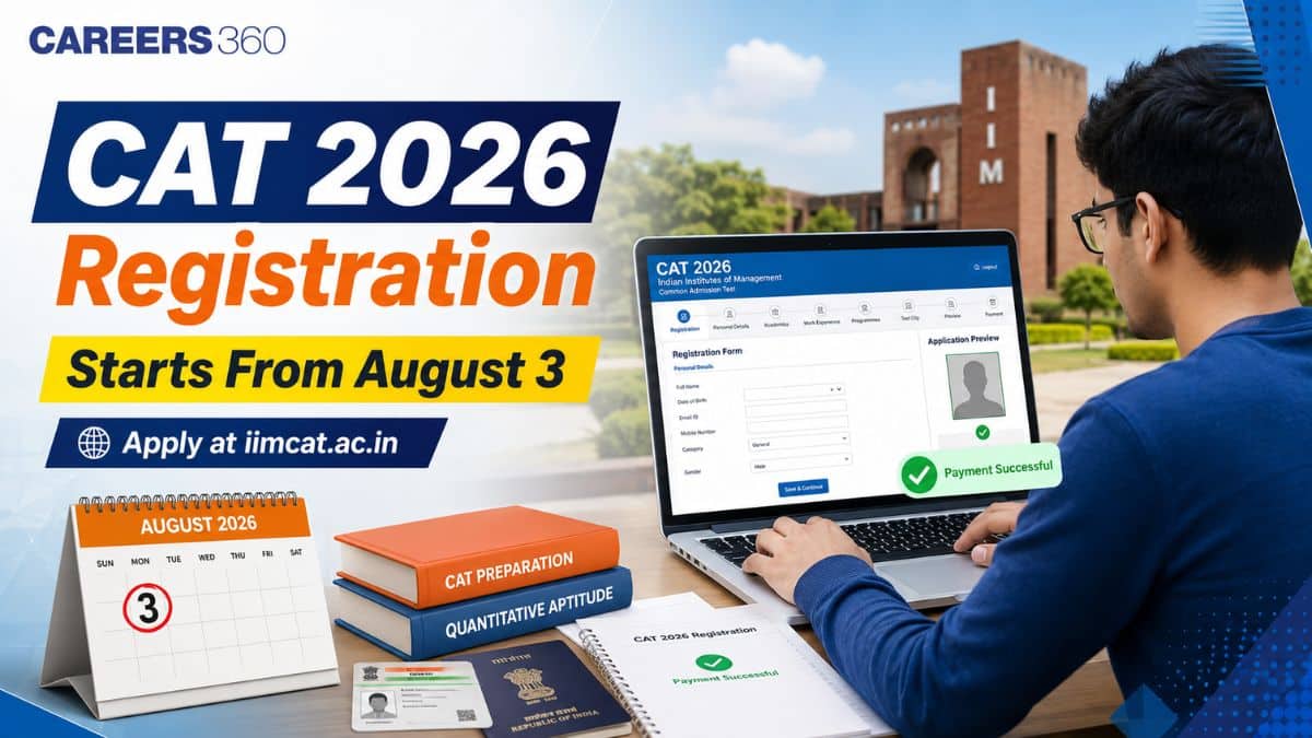 CAT 2026 Registration Link Out Tomorrow at iimcat.ac.in; Apply from August 3, Check Fees & Documents