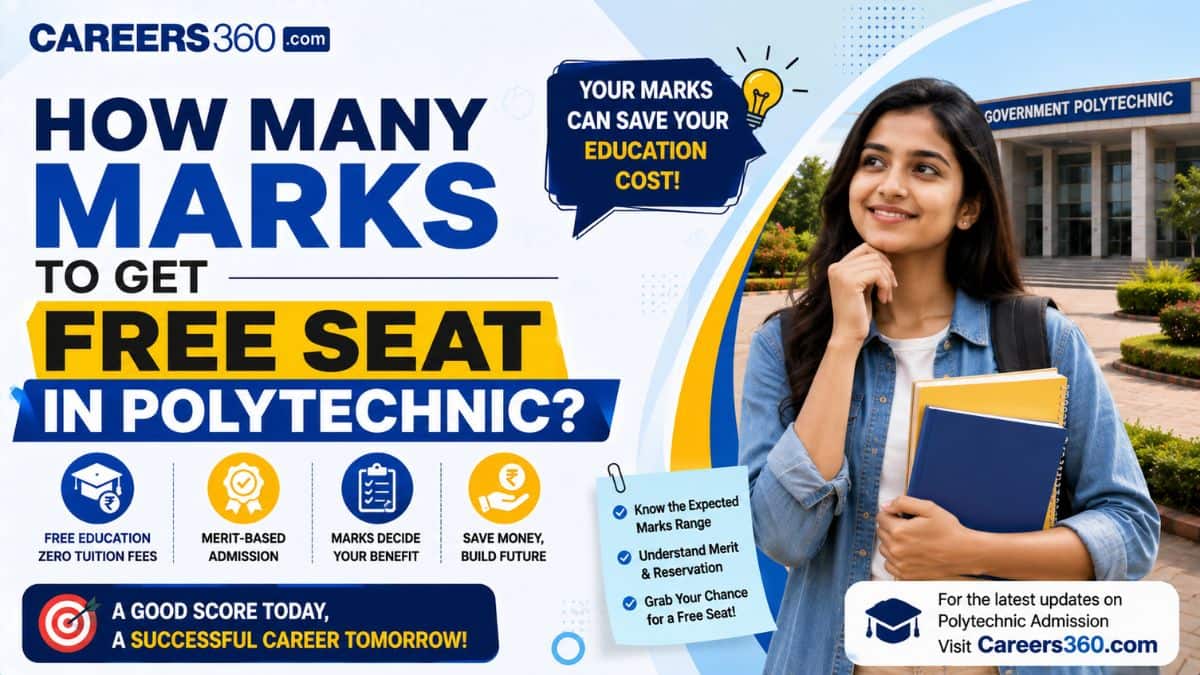 How Many Marks Required to Get Free Seat in Polytechnic? Check Cutoff for TS Polycet