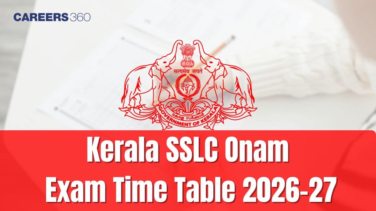 Kerala SSLC 10th Onam Exam Time Table 2026-27 Out - Download Exam Dates PDF
