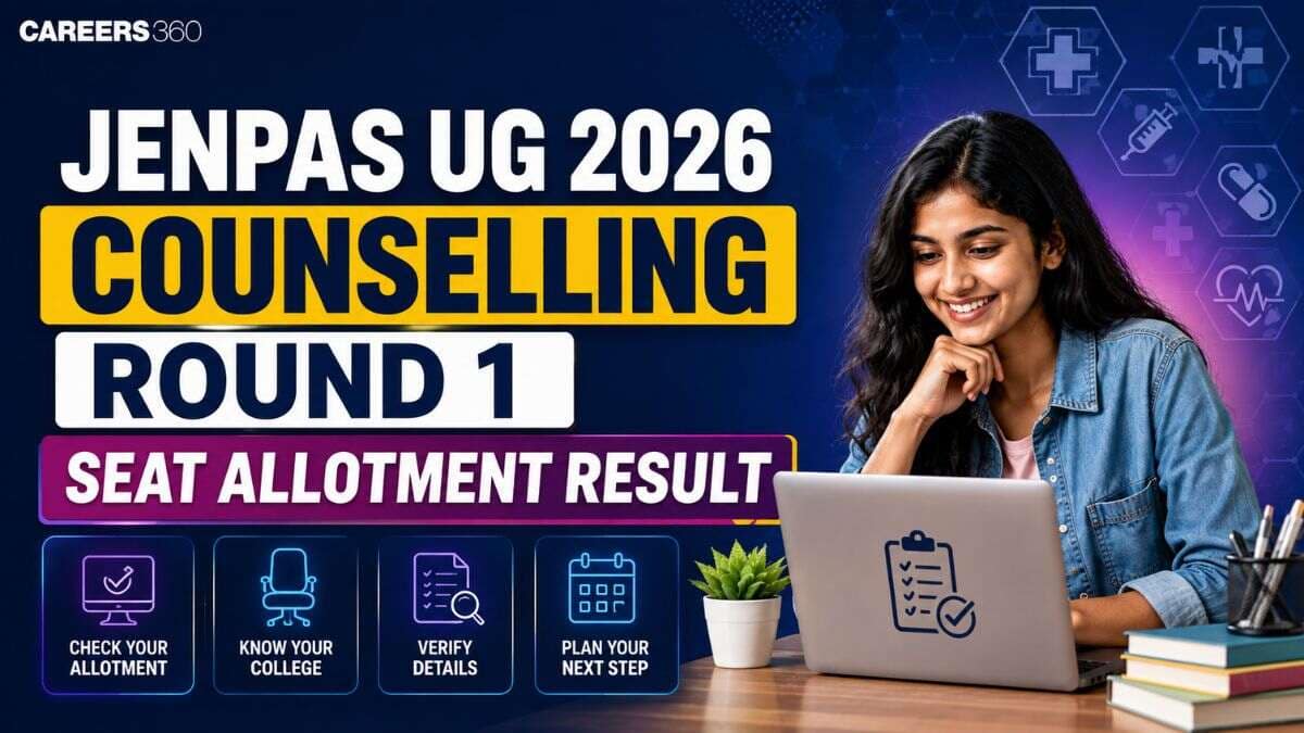 JENPAS UG 2026 Counselling Round 1 Seat Allotment Result (August 12): Direct Link