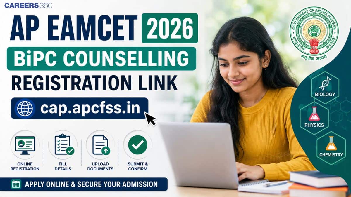 AP EAMCET 2026 BiPC Counselling Registration Link at cap.apcfss.in: How to Apply Online