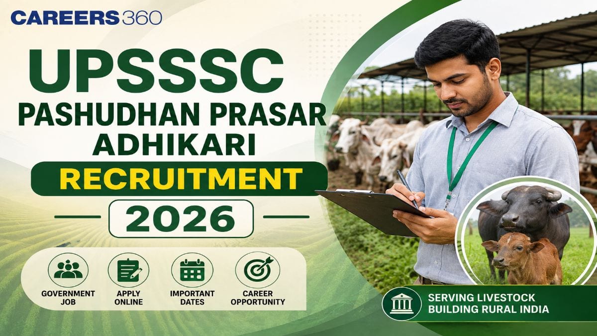 UPSSSC Pashudhan Prasar Adhikari Recruitment 2026: Apply Online, Check Vacancy & Eligibility