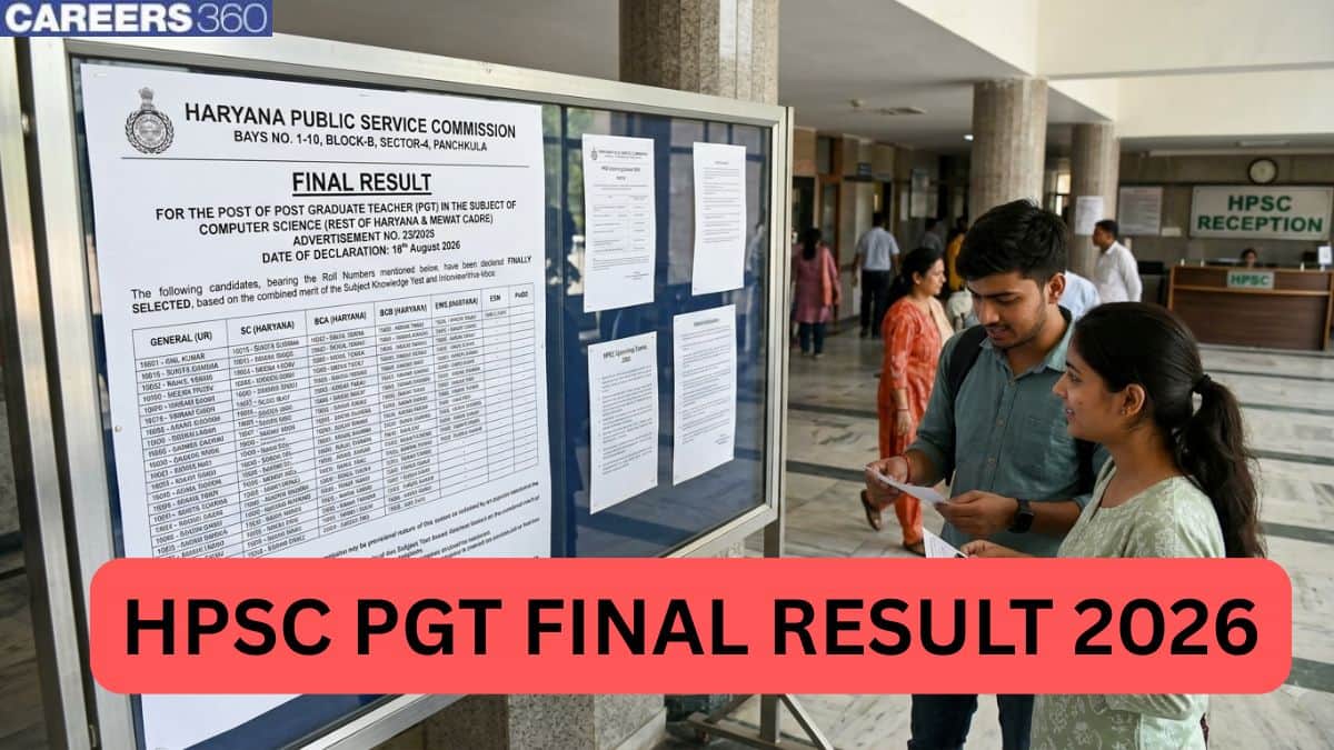 HPSC PGT Computer Science Final Result 2026 Out: Check Result PDF, Merit List & Cut Off