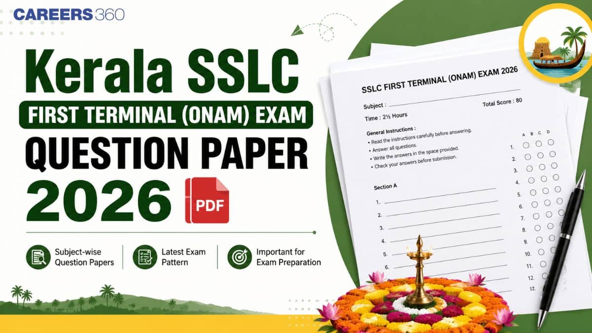 Kerala SSLC Onam Exam Question Paper 2026 PDF - Download Class 10 First Terminal Solution