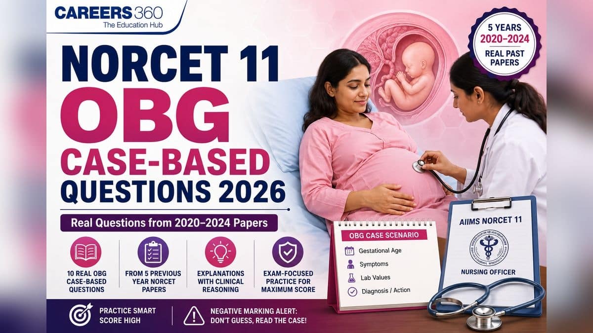NORCET 11 OBG Case-Based Questions 2026 With Answers