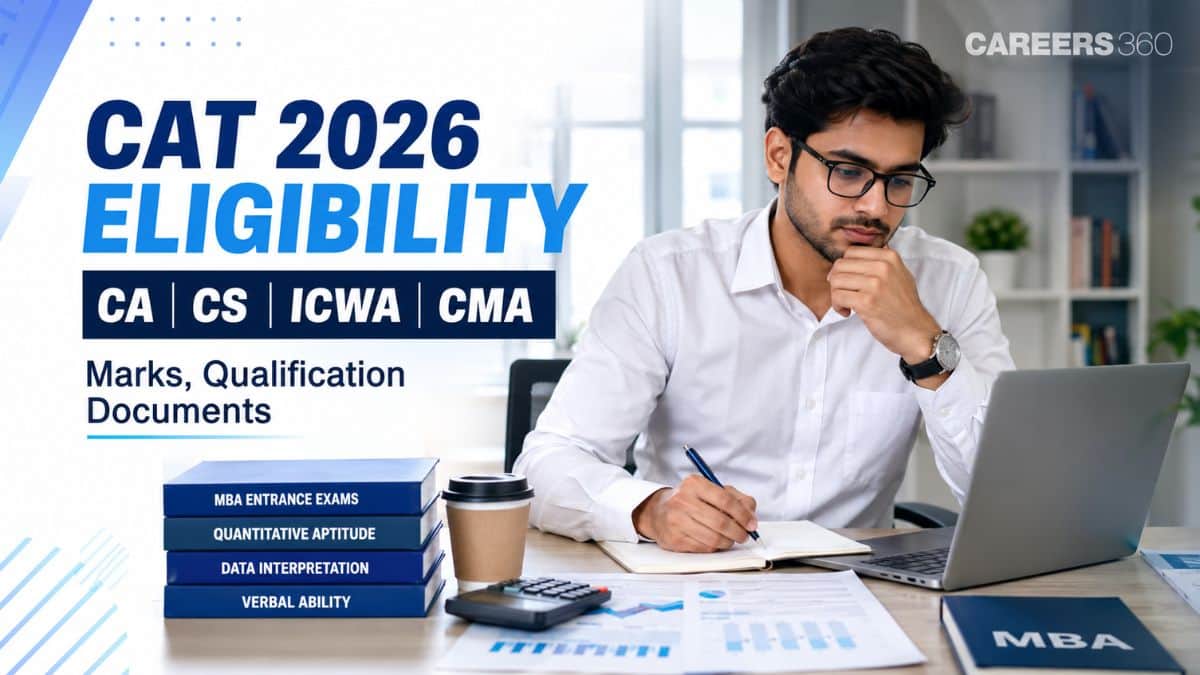 CAT 2026 Eligibility Criteria for CA, CS, ICWA Graduates: Marks, Qualification & Documents