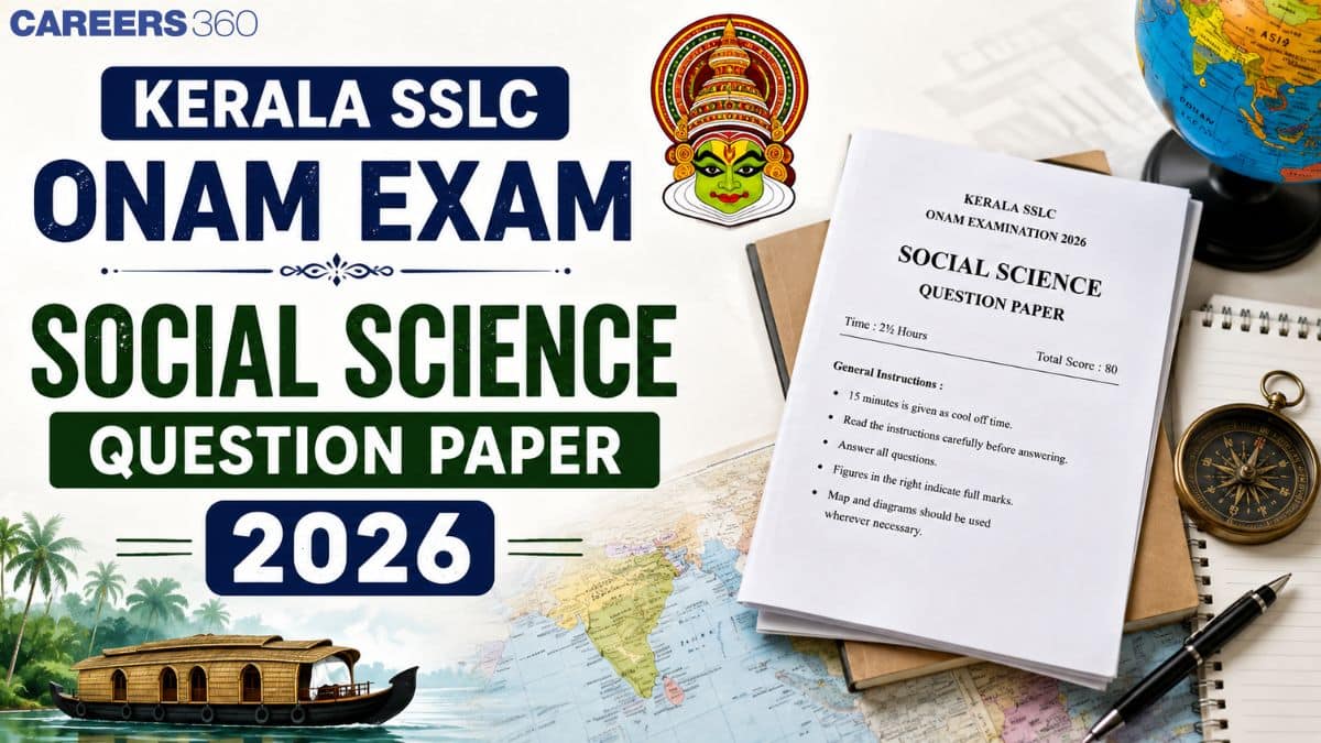 Kerala SSLC Onam Social Science Question Paper 2026 (18 Aug) - Download Answer Key PDF