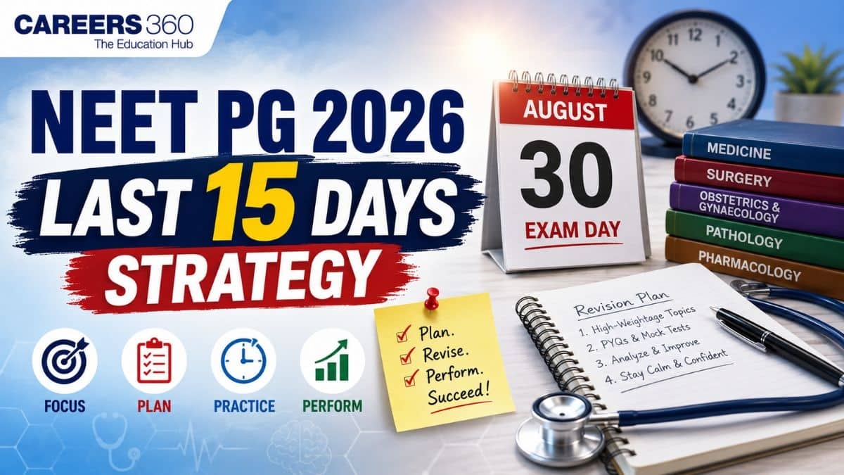 NEET PG 2026 Last 15 Days Strategy: Day-Wise Plan & High-Yield Topics