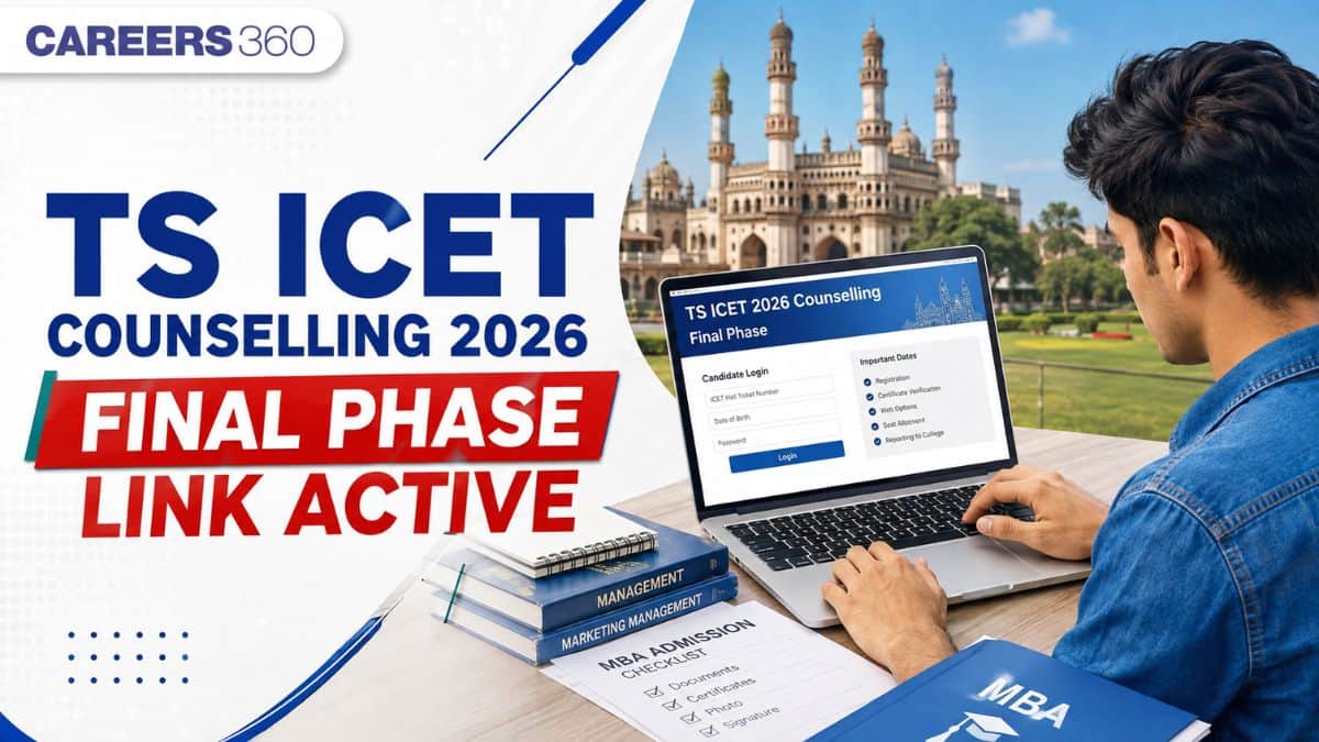 TS ICET Counselling Link 2026 Activated for Final Phase at tgicet.nic.in; Check Option Entry & Seat Allotment