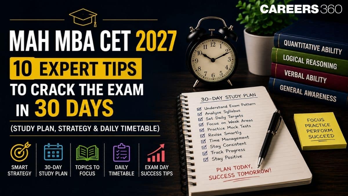 MAH MBA CET 2026: 10 Expert Tips to Crack the Exam in 30 Days (Study Plan, Strategy & Daily Timetable)