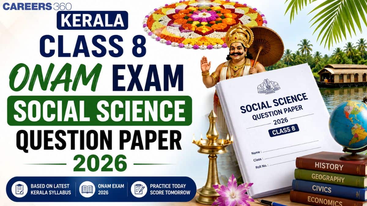 Kerala Class 8 Onam Social Science Question Paper 2026 (Aug 19) - Download Answer Key & Solution