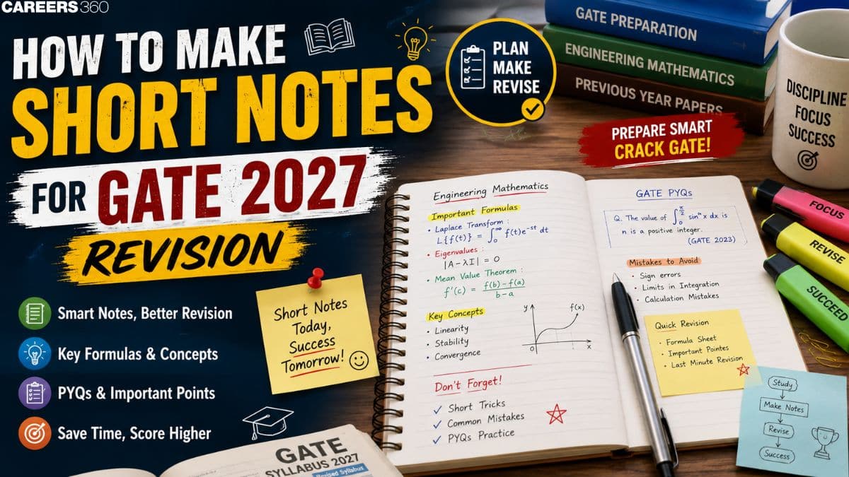 How to Make Short Notes for GATE 2027 Revision: Tips & Strategy