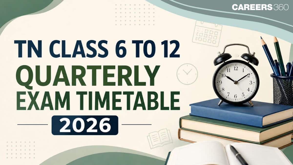 Tamil Nadu Quarterly Exam Time Table 2026 PDF - 6th 7th 8th 9th 10th 12th