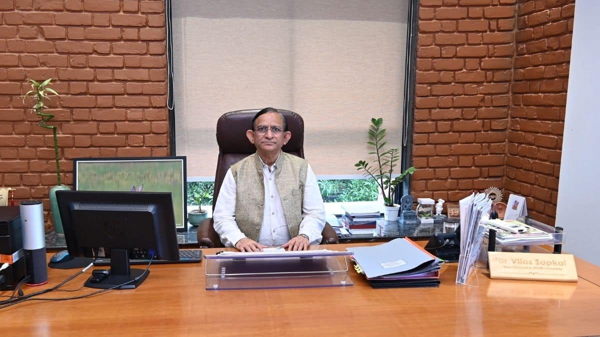 Vilas Sapkal, vice chancellor, MGM University, Chhatrapati Sambhajinagar (Image: By special arrangement)