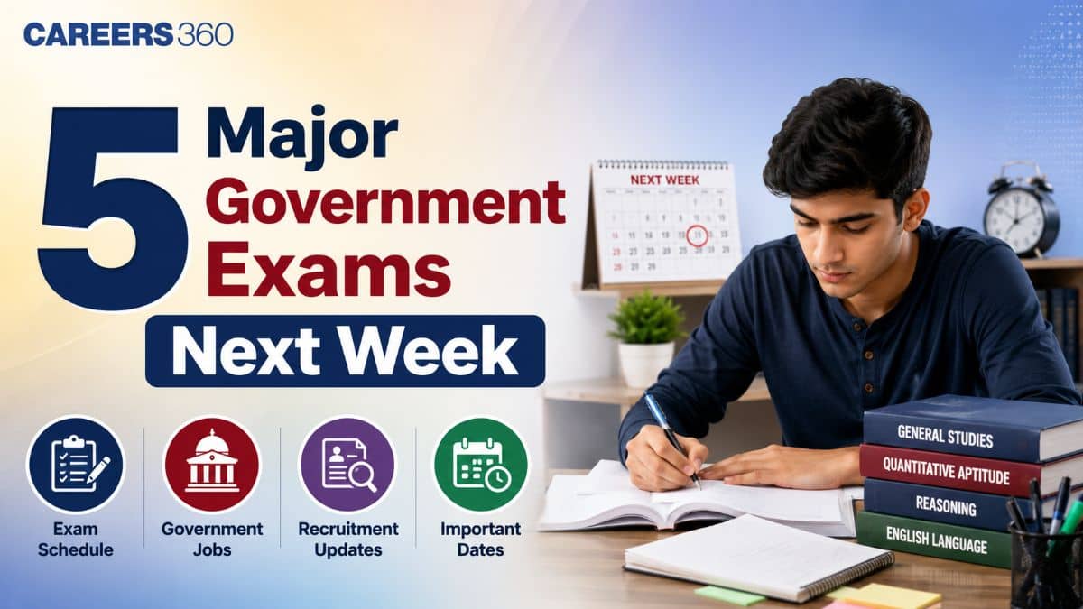 5 Major Government Exams Next Week: Check UPSC, IBPS SO, SSC JHT & Other Exam Dates