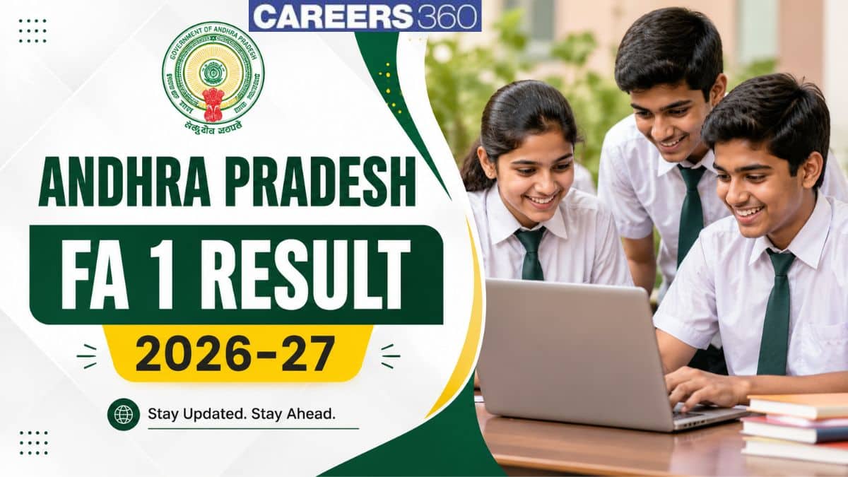 Andhra Pradesh FA 1 Result 2026-27: Check Class 6-10 Formative Assessment 1 Result