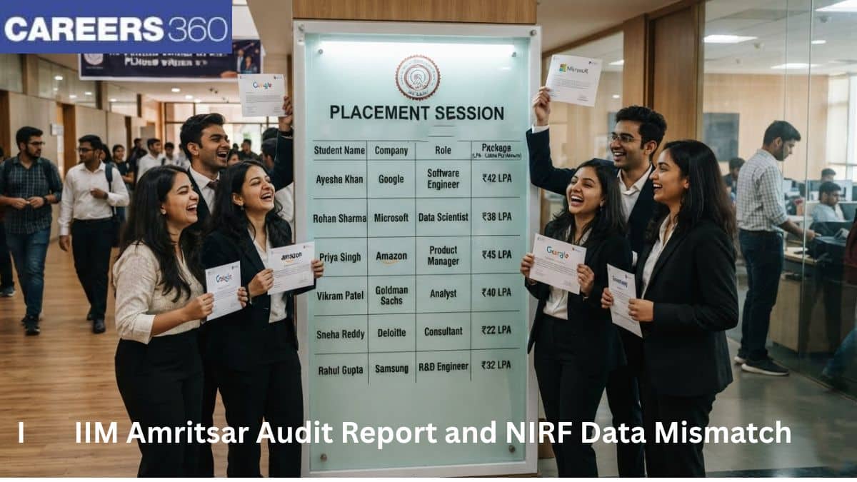 IIM Amritsar audit report and NIRF data mismatch: What is the data discrepancy?