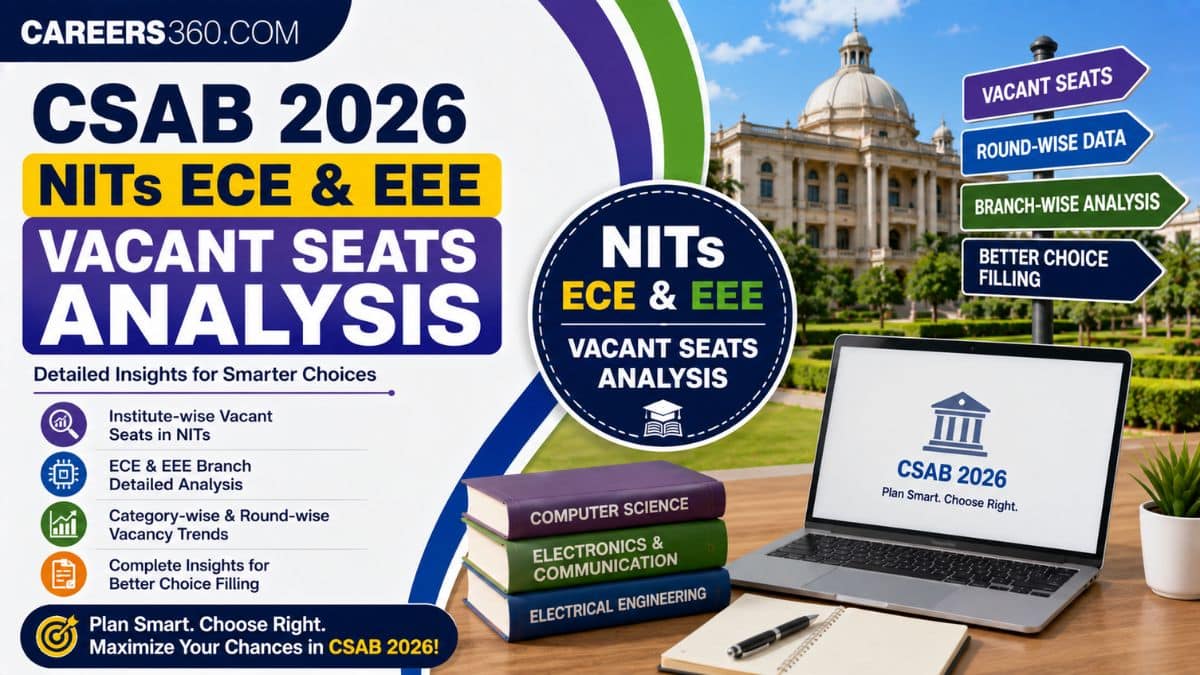 CSAB 2026 NITs ECE & EEE Vacant Seats Analysis