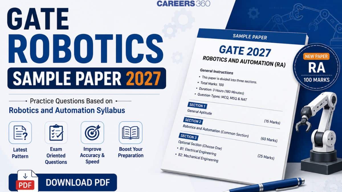 GATE Robotics Sample Paper 2027: Download PDF, Practice Questions