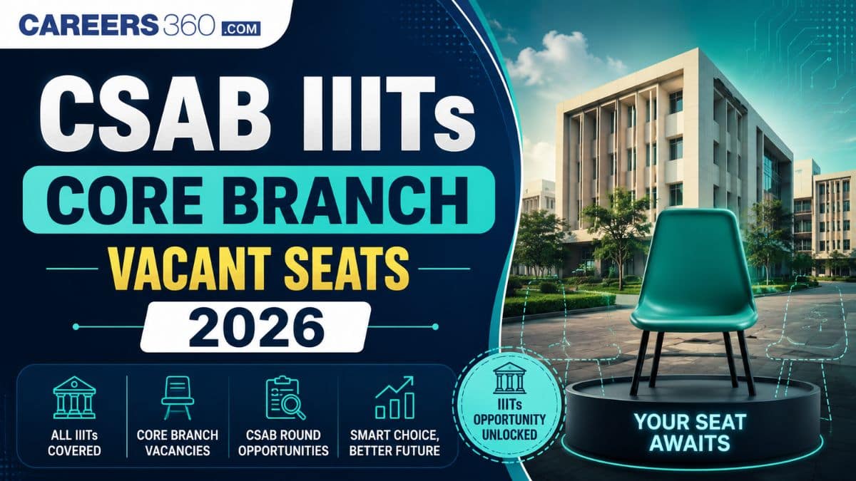CSAB IIITs Core Branch Vacant Seats 2026