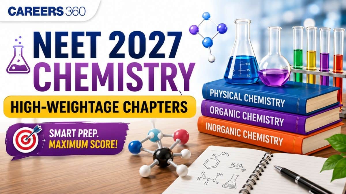 NEET 2027 High-Weightage Chapters in Chemistry: Most Important Topics