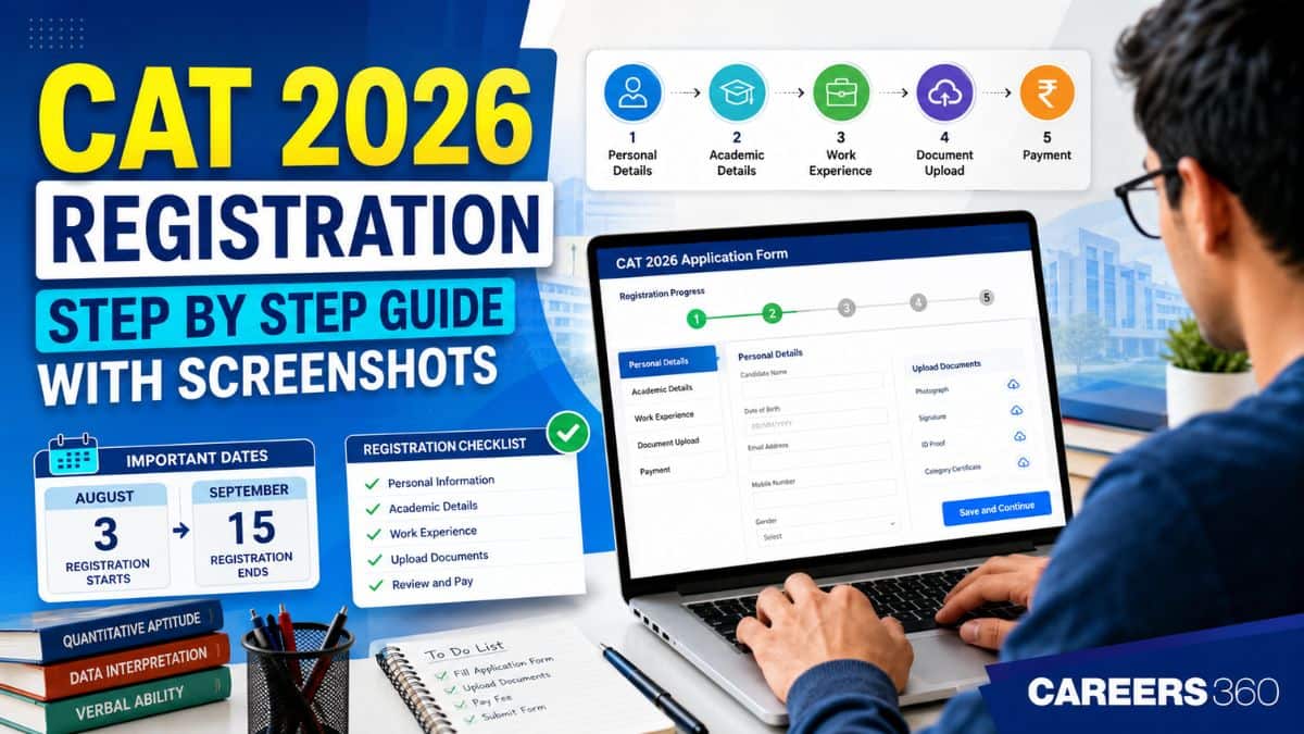CAT 2026 Registration OPEN till Sept 15: Step-by-Step Guide With Screenshots to Fill CAT Form