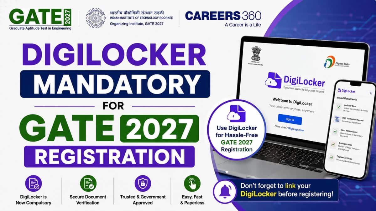DigiLocker Mandatory for GATE Registration 2027 - Here's What Candidates Must Know