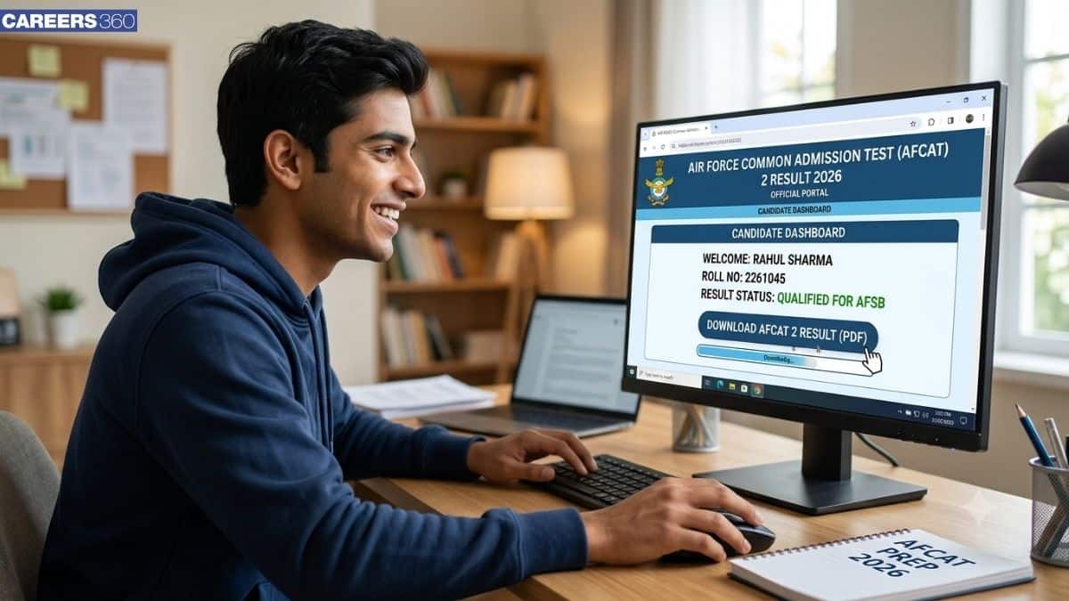 AFCAT 2 Result 2026 Out - Steps to download the result PDF online