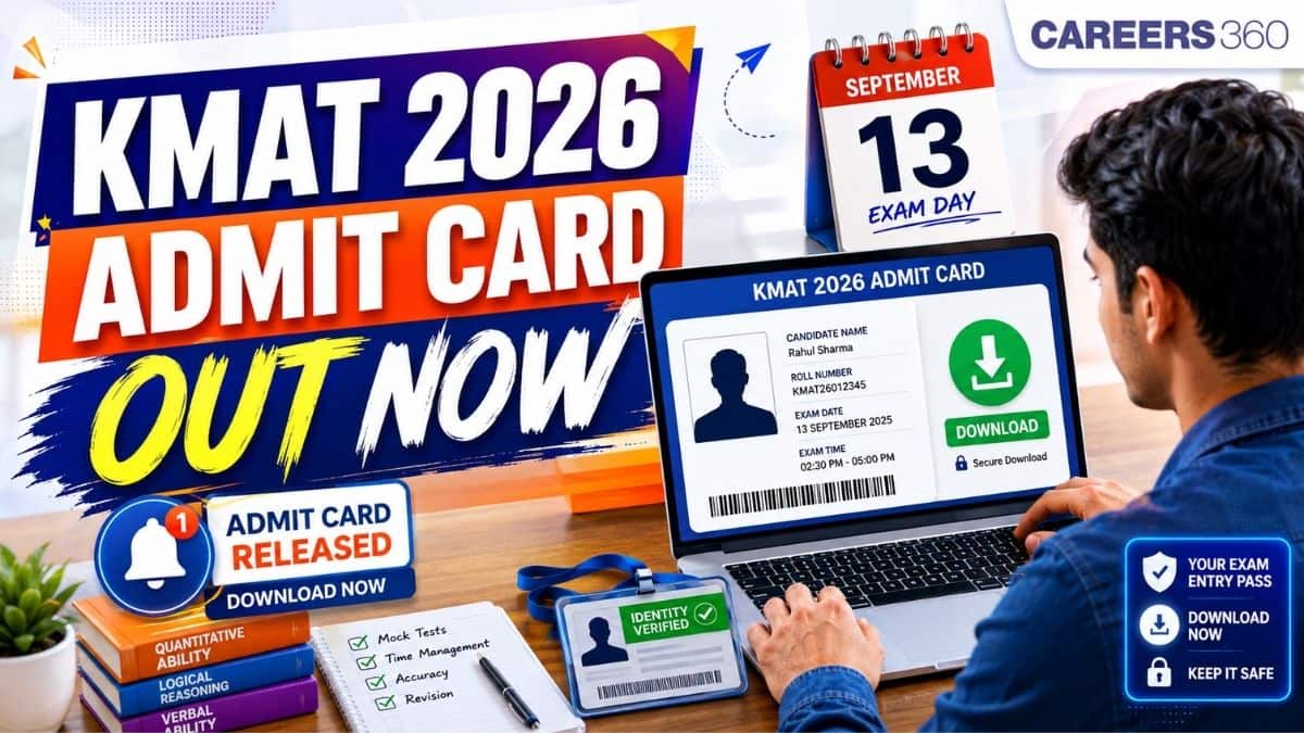 KMAT Karnataka 2026 Admit Card Out: Download Hall Ticket Link Here