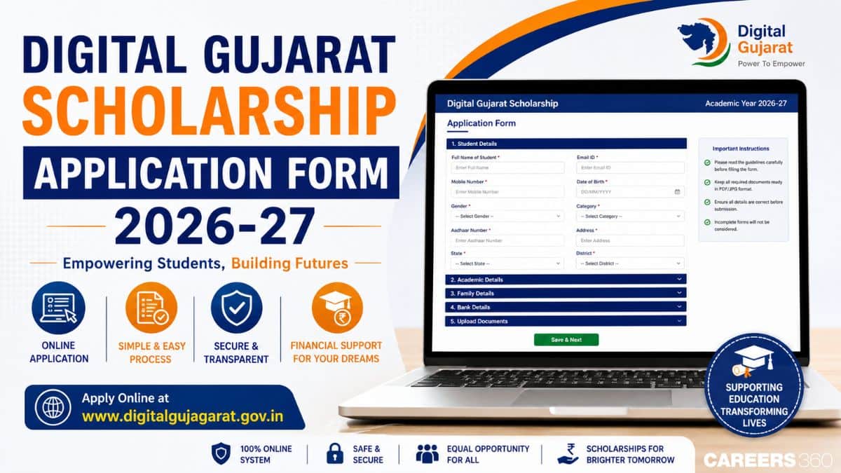 Digital Gujarat Scholarship Application Form 2026-27 - Last Date to Apply Online