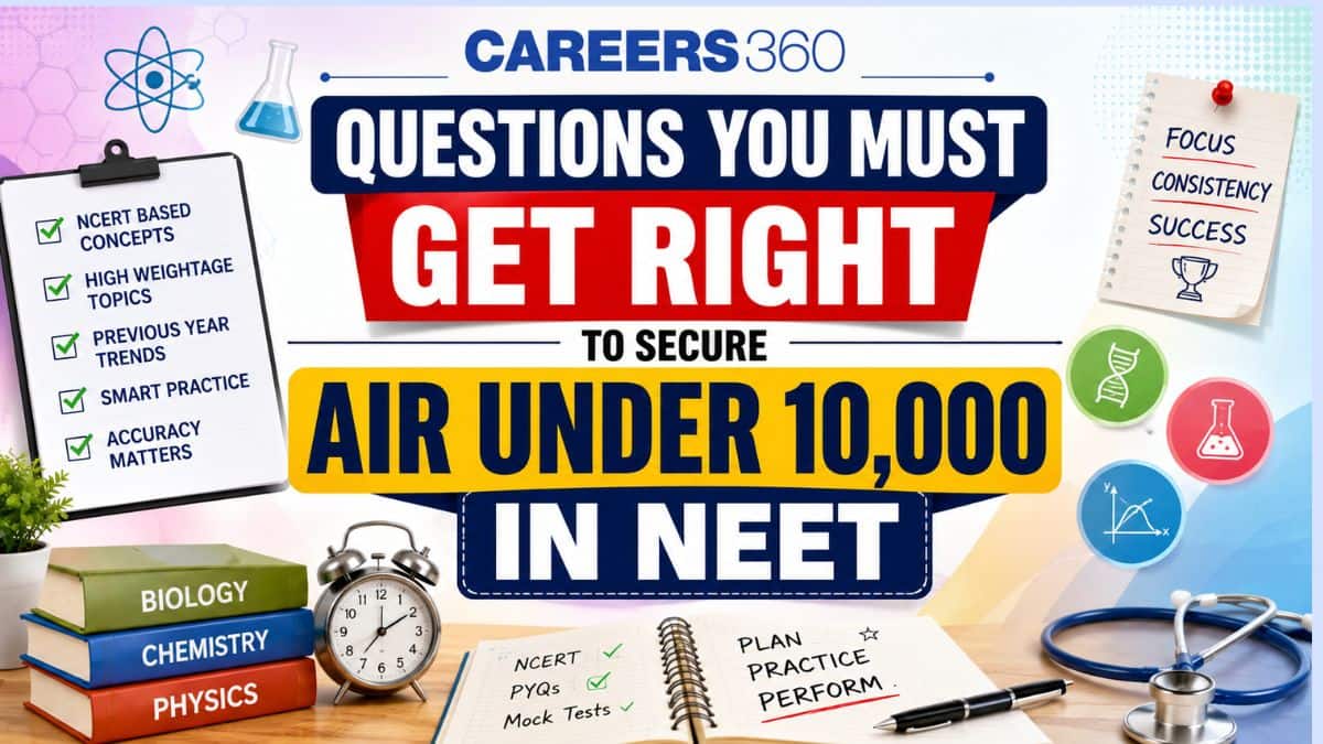 Questions You Must Get Right to Secure AIR Under 10,000 in NEET