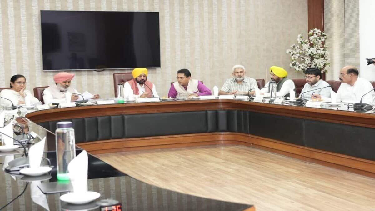 The Cabinet headed by Chief Minister Bhagwant Mann took a series of decisions aimed at strengthening education today, the government said. (Image source: Official X account of Punjab CM)