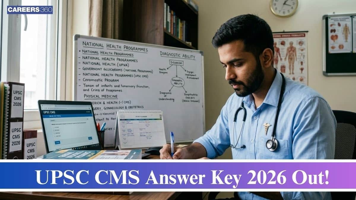 UPSC CMS Answer Key 2026 Out: Download Paper 1 & Paper 2 PDF, Direct Link Here
