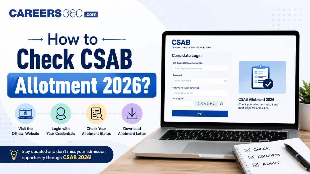 How to Check CSAB Allotment 2026? Direct Link & Download Guide
